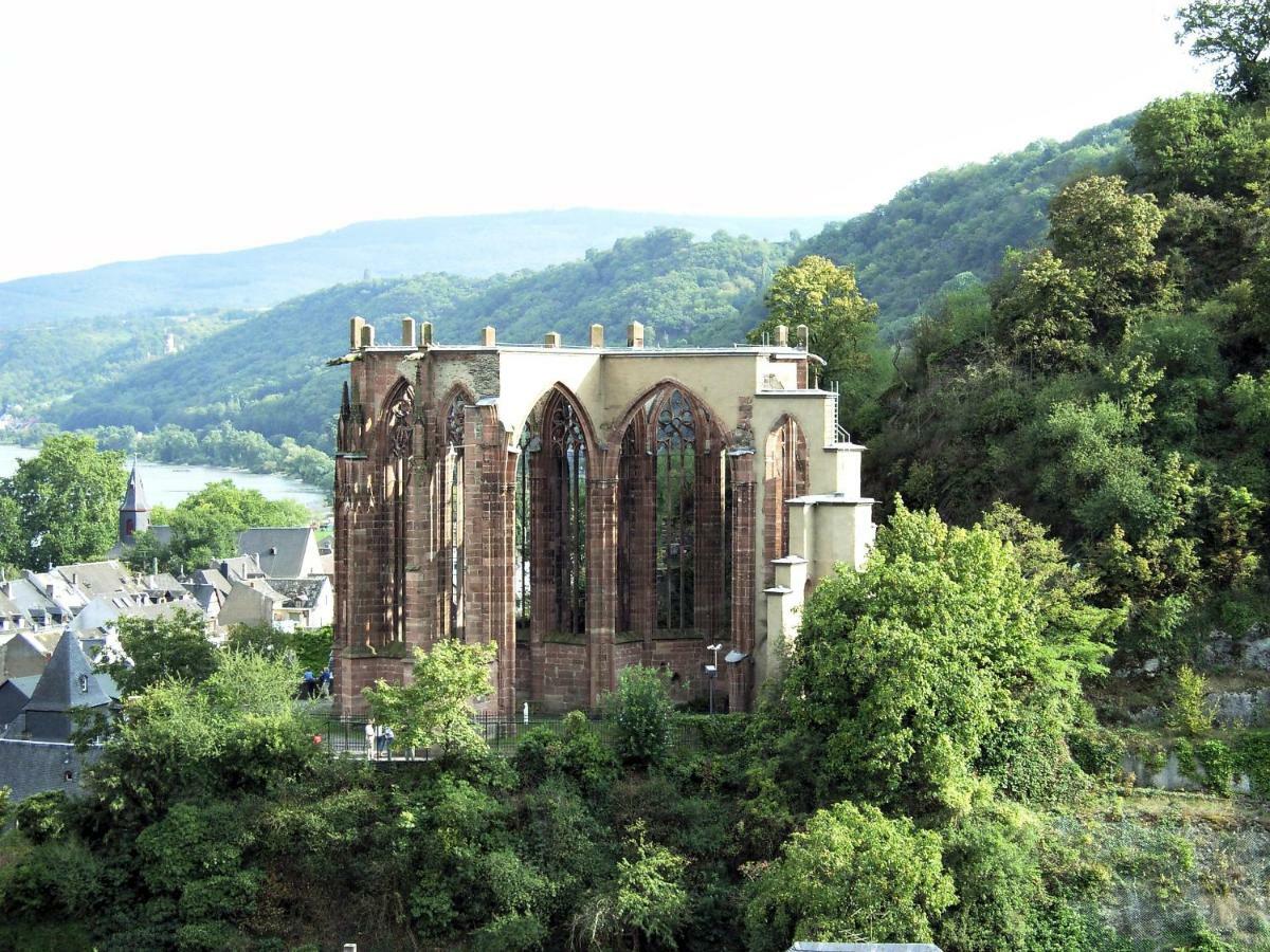 Roosartige Ferien - Ferienwohnung Am Weiherturm Bacharach Exteriör bild